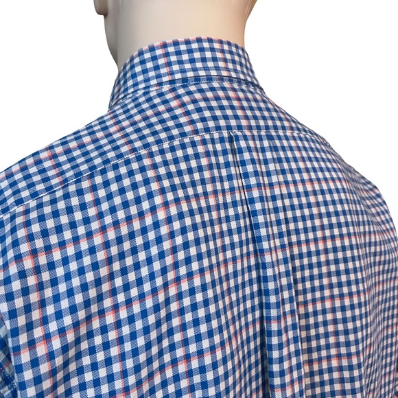 Vineyard Vines Shirt Shep & Ian Window Pane Button Down Collar Crosby Slim Fit - Picture 8 of 15